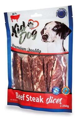 Kid Dog Fettine di Carne e Pelle di Manzo Snack per Cani 250 gr cod. 8596410047305
