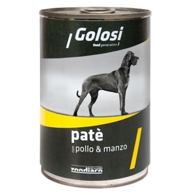 GOLOSI DOG PATE' POLLO E MANZO per CANI | Golosi | cod. 8015579030817