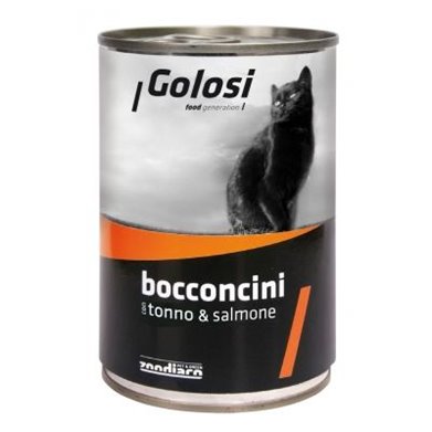 GOLOSI CAT BOCCONCINI TONNO E SALMONE per GATTI | Golosi | cod. 8015579017740