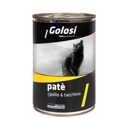 GOLOSI CAT PATE' POLLO & TACCHINO per GATTI | Golosi | cod. 8015579030855