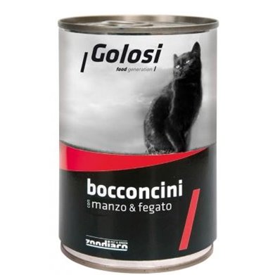 GOLOSI CAT BOCCONCINI MANZO E FEGATO per GATTI | Golosi | cod. 8015579017764