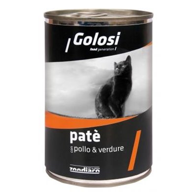 GOLOSI CAT PATE' POLLO E VERDURE per GATTI | Golosi | cod. 8015579030879