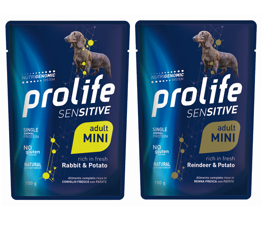 Kit Prova Prolife Sensitive Cani Adulti Mini per CANI