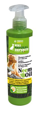 Niki Natural Defence Cane Shampo delicato Neem per CANI | cod. 8023222189324
